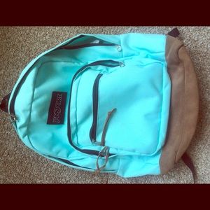 Jansport lightly used teal backpack/book bag!